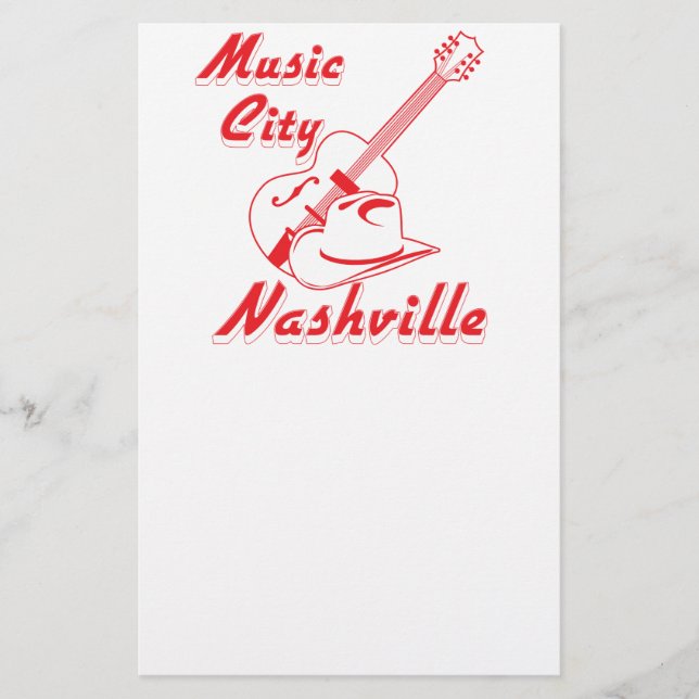 Nashville. Music city Flyer (Front)