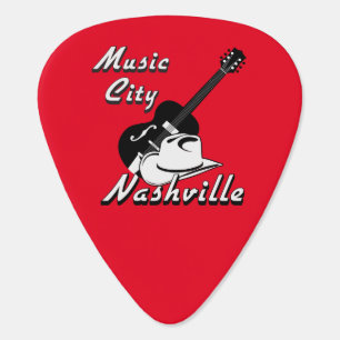 Nashville. Music city Guitar Pick