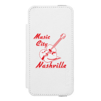 Nashville. Music city iPhone SE/5/5s Wallet Case