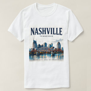 Nashville Music City Spirit T-Shirt