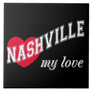 Nashville my love ceramic tile