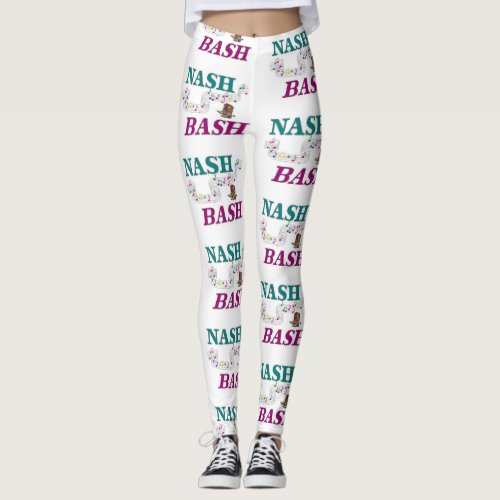 Nashville Nash Bash Music Leggings