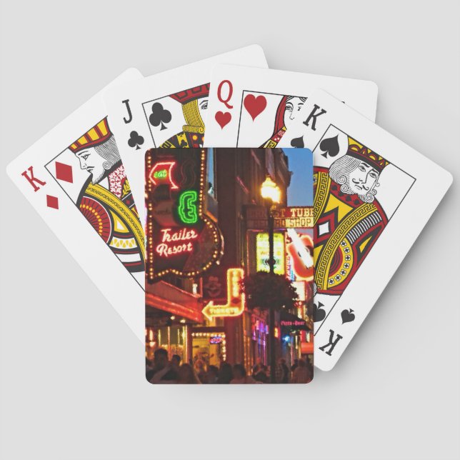 Nashville Nights Poker Cards (Back)