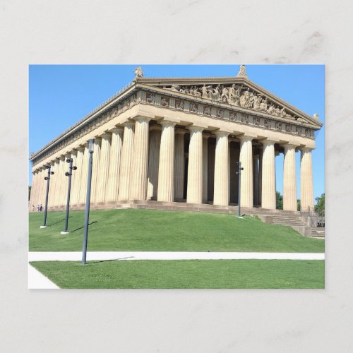 Nashville Parthenon Temple of Athena Postcard