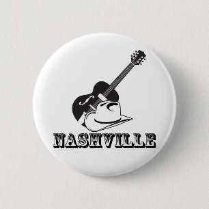 Nashville Pinback Button