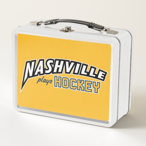 Nashville Plays Hockey Lunch Box