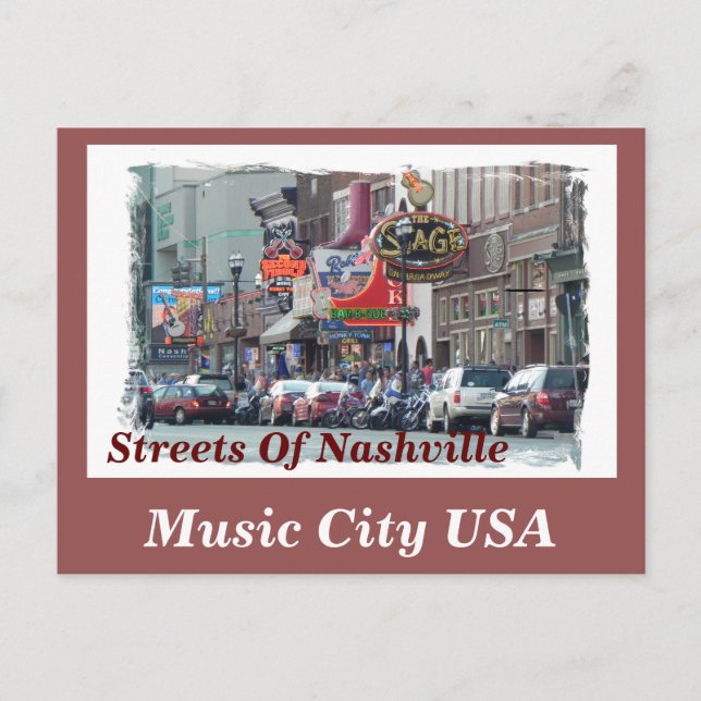 Nashville Postcard (Front)