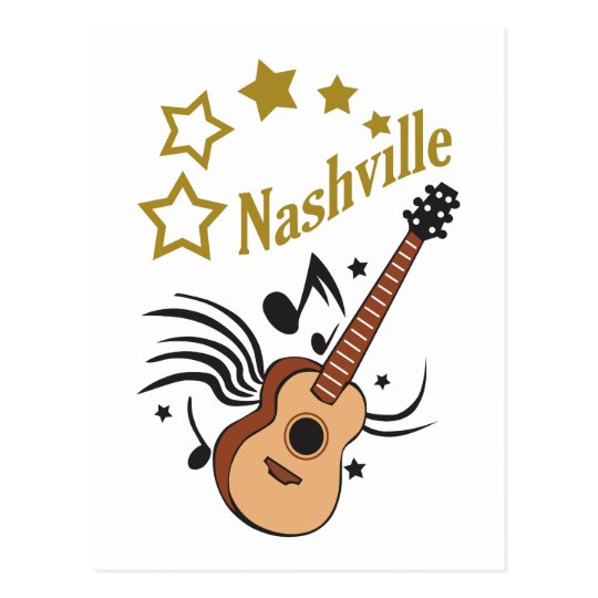Nashville Postcard | Zazzle.com