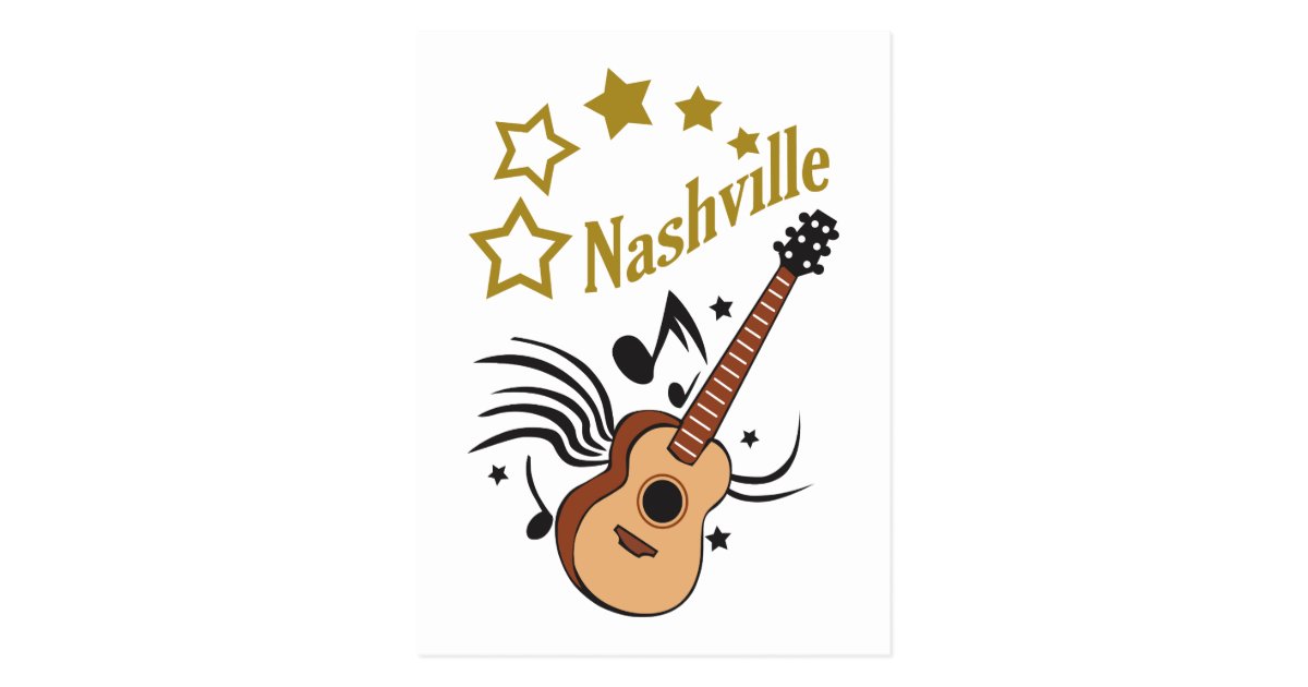 Nashville Postcard | Zazzle.com