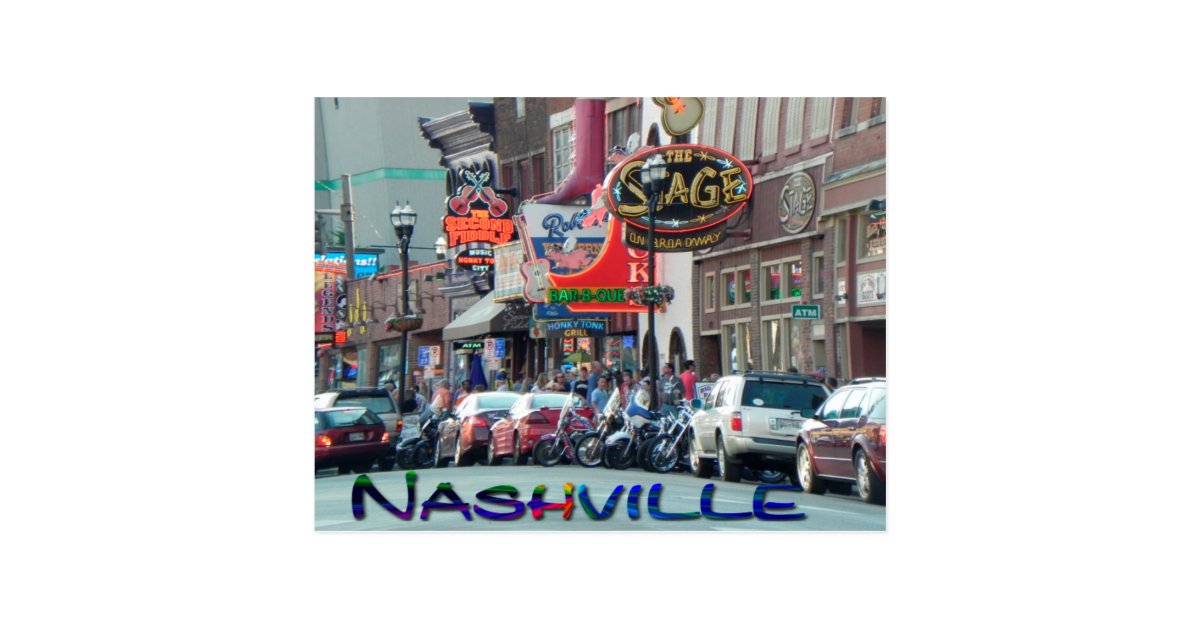 Nashville postcard | Zazzle