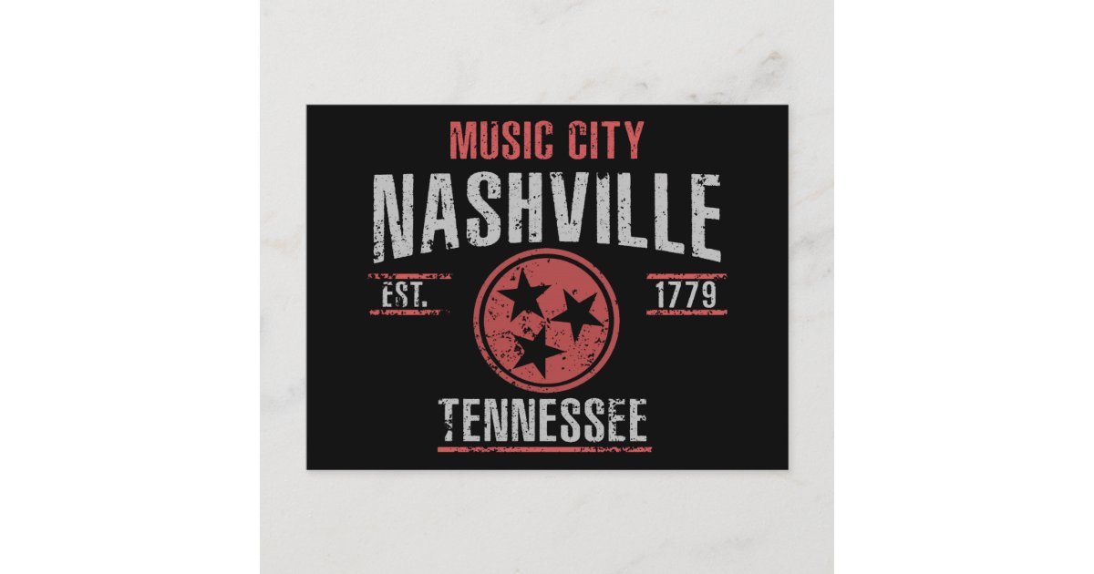Nashville Postcard | Zazzle