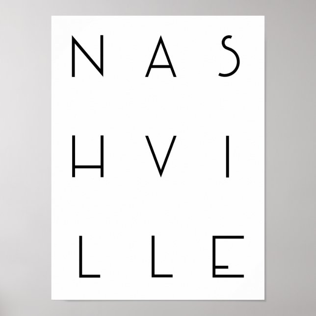 Nashville Poster (Front)