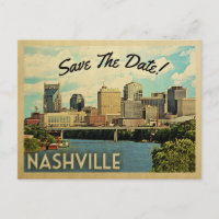 Nashville Save The Date Tennessee