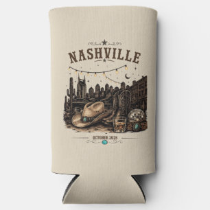Nashville Seltzer Can Cooler