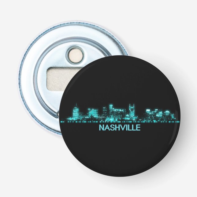 Nashville Skyline Bottle Opener (Front)