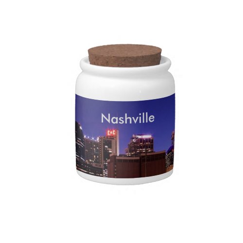 Nashville Skyline Candy Jar