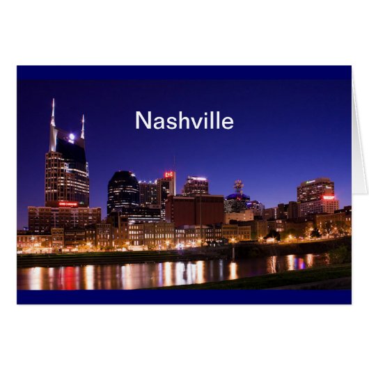 Nashville Skyline Cards (Front Horizontal)