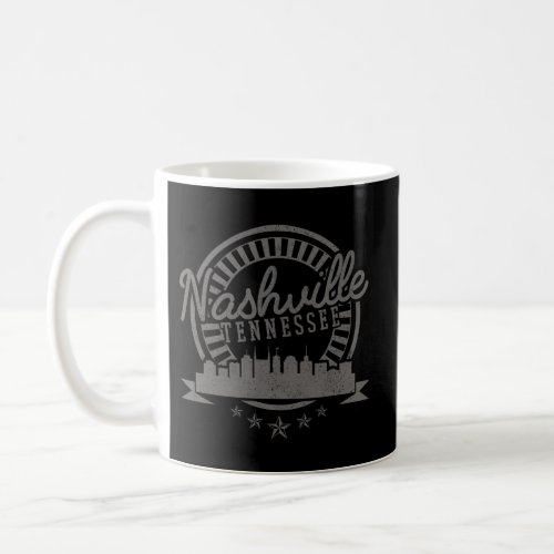 Nashville _ Skyline Country Music City Coffee Mug