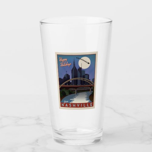 Nashville Skyline Glass