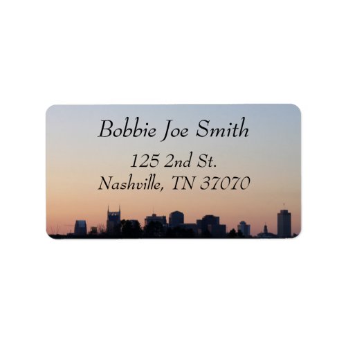 Nashville Skyline Label