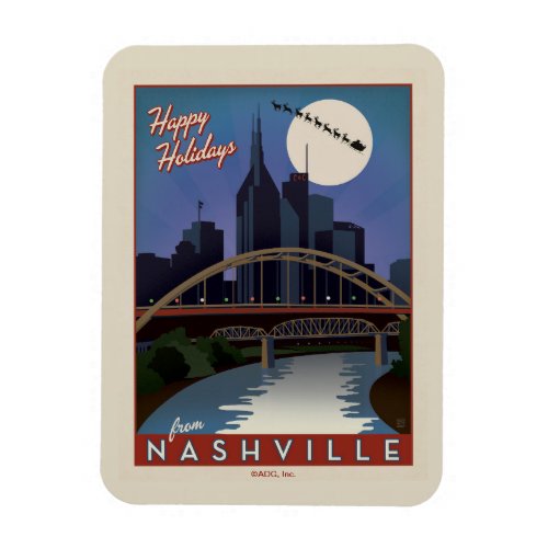 Nashville Skyline Magnet