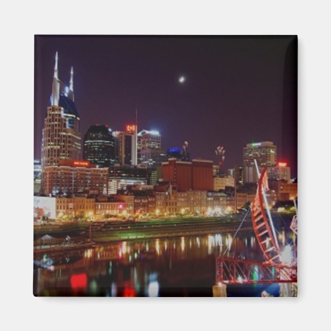 Nashville Skyline Magnet (Front)