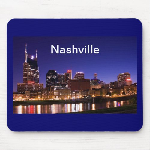 Nashville Skyline Mouse Pad