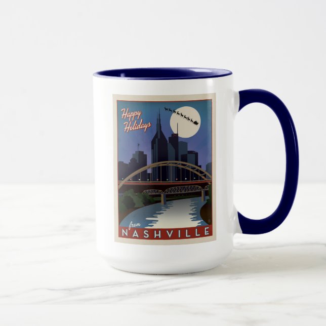 Nashville Skyline Mug (Right)