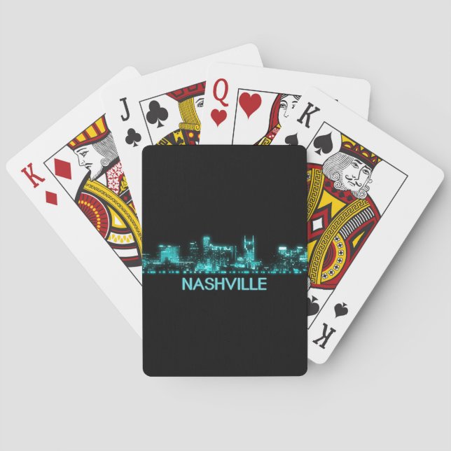 Nashville Skyline Poker Cards (Back)