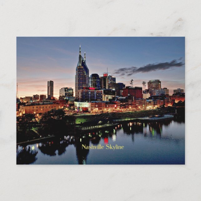 Nashville Skyline Postcard (Front)