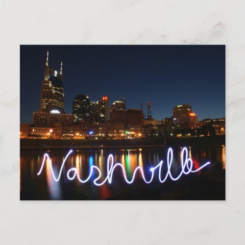 Nashville Skyline Postcard