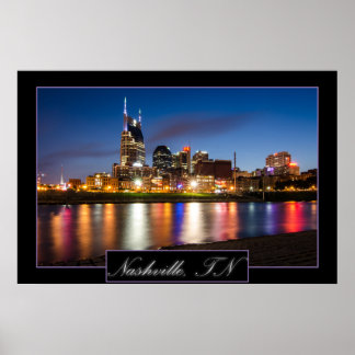 Nashville Skyline Poster