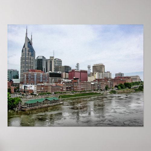 Nashville Skyline Poster 2009