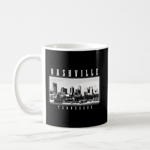 Nashville Skyline Tennessee Pride Nashville Coffee Mug