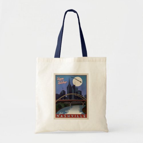 Nashville Skyline Tote Bag