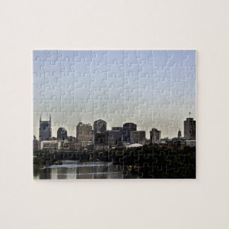Nashville Skyline Watercolor Puzzle