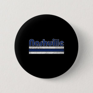 Nashville Soccer Vintage City Button