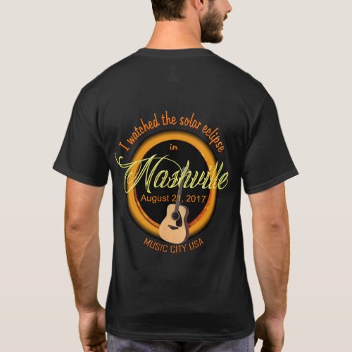 Nashville Solar Eclipse Mens Shirt