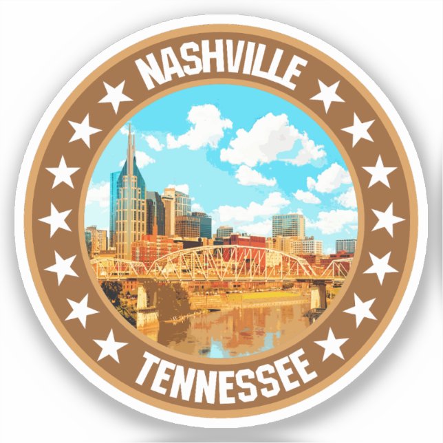 Nashville                                          sticker (Front)