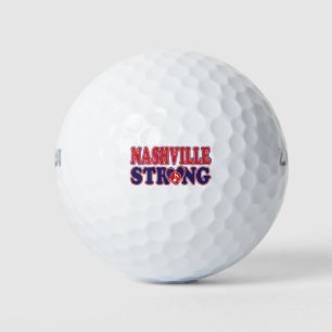 Nashville-Strong-Music-Note Golf Balls