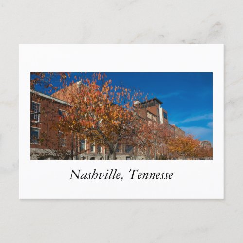 Nashville Tennesse Postcard