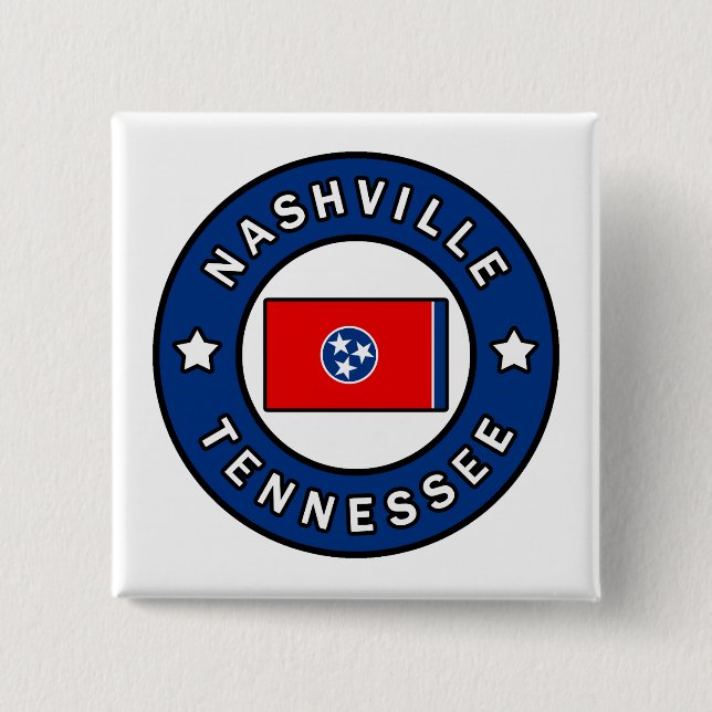 Nashville Tennessee Button (Front)
