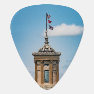 Nashville Tennessee Capitol Building - Guitar Pick