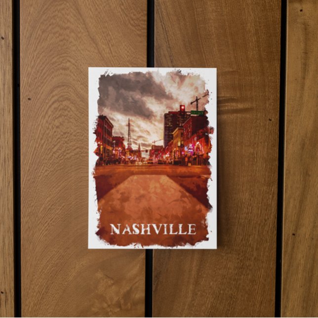 Nashville Tennessee  City View Postcard (nashville Nashville Tennessee City postcard)