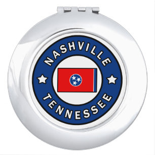 Nashville Tennessee Compact Mirror