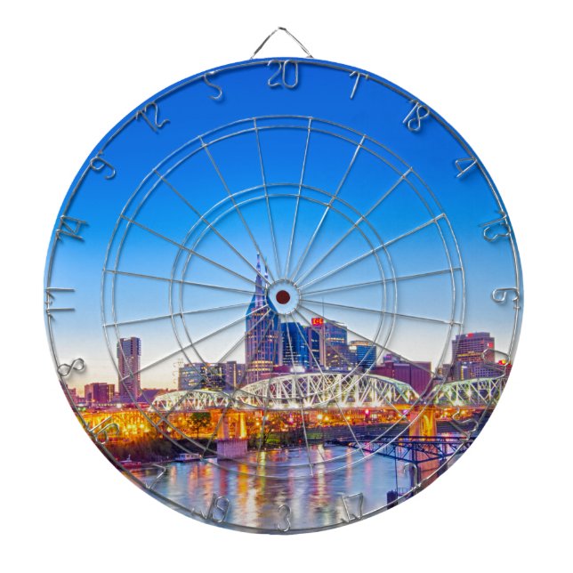 nashville  tennessee dart board (Front)
