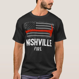 Nashville Tennessee Fire Department Firefighters T-Shirt