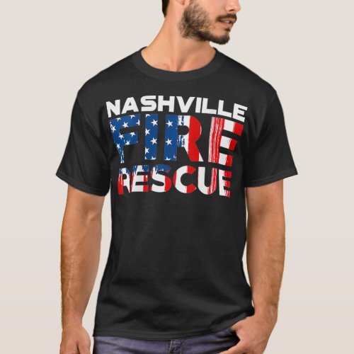 Nashville Tennessee Fire Rescue Department T_Shirt