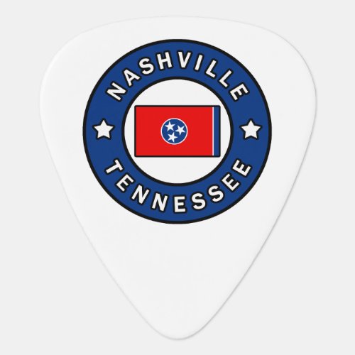 Nashville Tennessee Guitar Pick