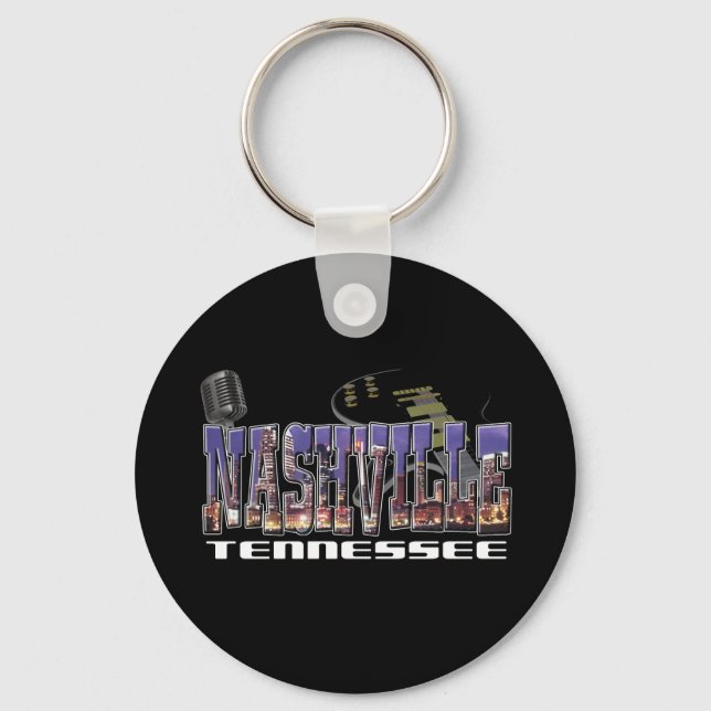 Nashville Tennessee Keychain (Front)